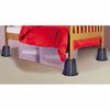 Ti-Dee Home & Dorm Essentials 6in Bed Risers, Black, 4PK 93401-1